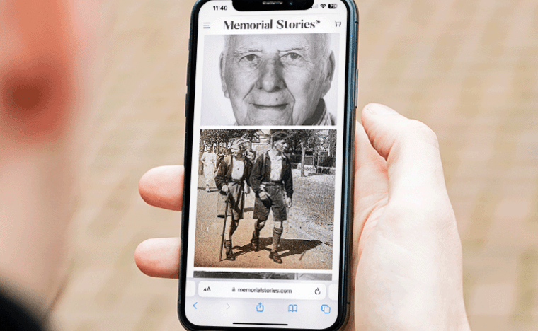 Selecting the Perfect Photos for a Memorial Story
