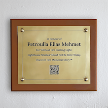 Memorial Stories | Preserving Memories, One Story at a Time - QR Code Memorial Plaques